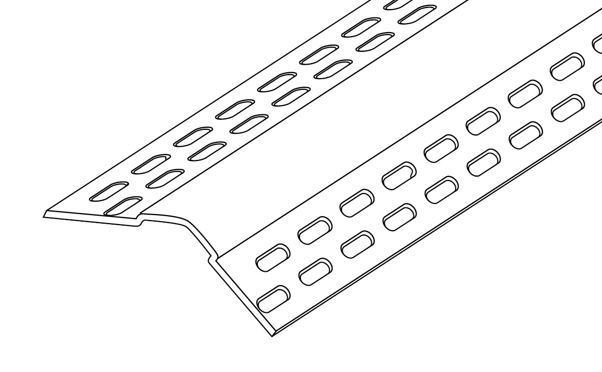 35038 trimtex 10mm bullnose external 135  2400mm